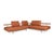 Dono 6100 Leather Corner Sofa in Orange Terracotta from Rolf Benz For Sale - Image 4 of 18