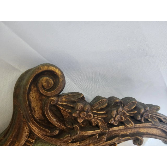 1940s Hand Painted Mirror For Sale In New York - Image 6 of 12