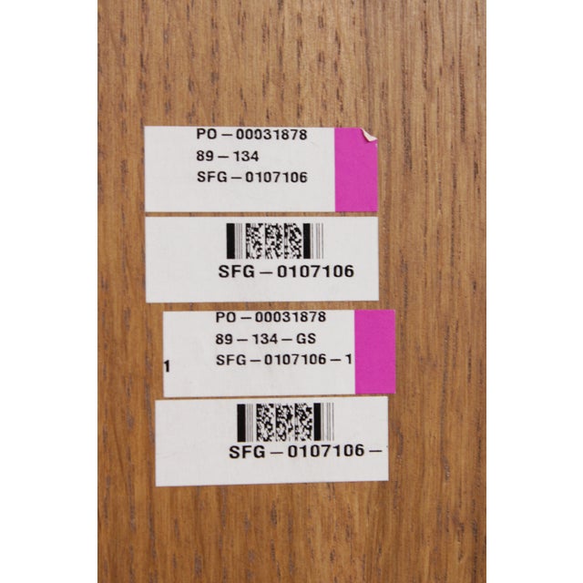 Stickley Mission Oak Leaded Glass China Cabinet For Sale - Image 18 of 18