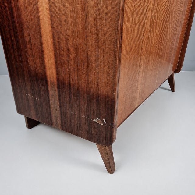 Vintage Wardrobe in Walnut by Tatra Nabytok, 1970s For Sale - Image 12 of 13