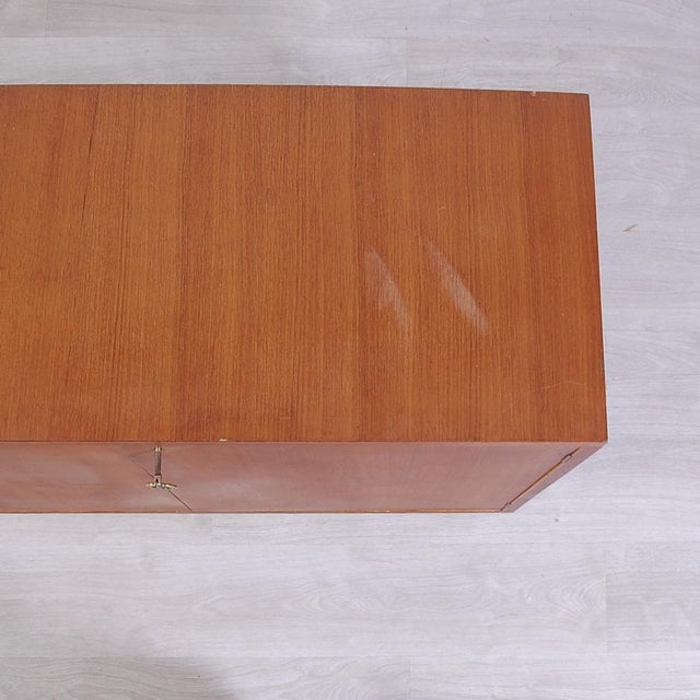 Vintage Wood Cabinet, 1960s For Sale - Image 11 of 17