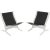 Black "Siesta" Lounge Chairs by Westnofa - a Pair For Sale - Image 8 of 8