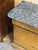 Antique French Louis Philippe Burl Walnut Four-Drawer Commode With Marble Top For Sale - Image 4 of 12