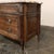 Antique French Louis XVI Marble Top Walnut Commode For Sale - Image 14 of 17