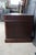Vintage Hekman Mahogany Tooled Leather Top Executive Kneehole Office Desk 60" For Sale - Image 14 of 18