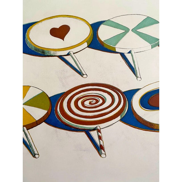 Wayne Thiebaud Offset Lithograph Print Pop Art Museum
