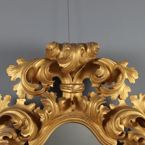 Large Baroque Style Mirror For Sale - Image 3 of 14