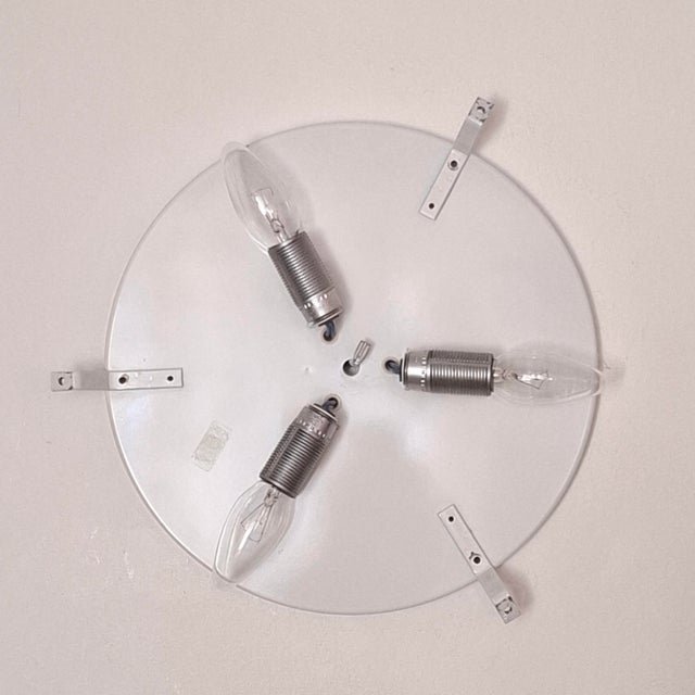 Mid-Century Modern Mid-Century Modern Ceiling Lamp in Murano Glass from Hillebrand, Germany, 1960s For Sale - Image 3 of 17