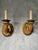 1950s Neoclassical Partial Gilt Sconces - a Pair For Sale - Image 4 of 8
