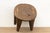 Brown Rustic Finely Carved African Stool For Sale - Image 8 of 9