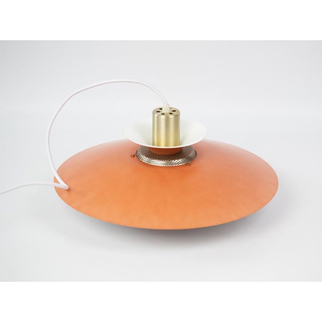 Vintage Danish Capri Pendant Lamp by Kurt Wiborg for Jeka, 1980s For Sale - Image 5 of 12