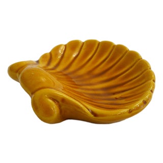 Mid-Century Shell-Shaped Dish, Vallauris, 1950s For Sale