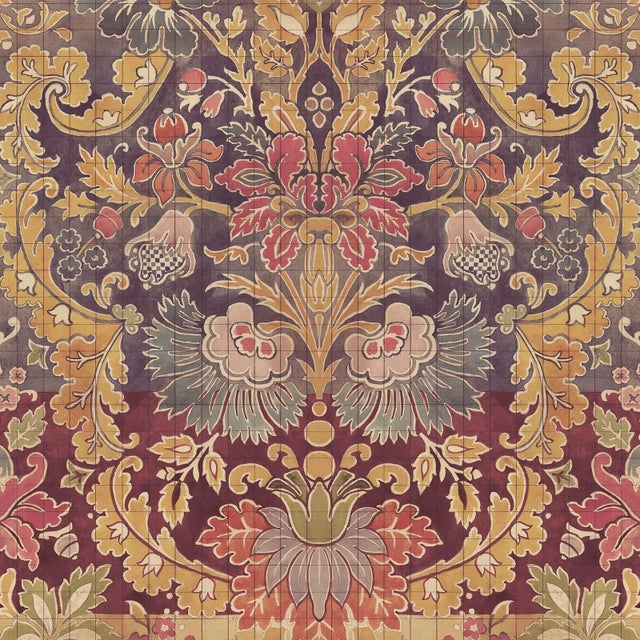House of Hackney Andastra Wallpaper - Almandine, Sample For Sale