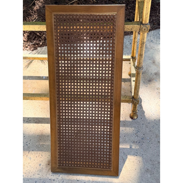 Vintage 1970s Italian Gold Gilt Hollywood Regency Faux-Bamboo Étagère For Sale - Image 16 of 18