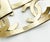 2010s Chanel Gold CC Frame Cuff For Sale - Image 5 of 5