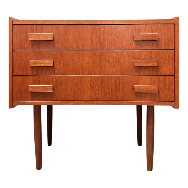 Vintage Teak Chest of Drawers, 1960s For Sale