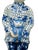 Pristine 1980s Chinoiserie Cobalt Blue & White Porcelain Shelf Sitters - A Pair For Sale - Image 12 of 16