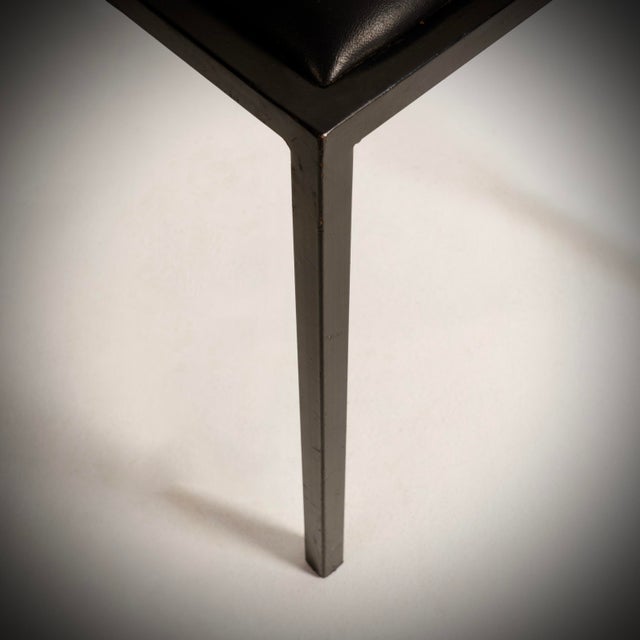 Metal Chairs by Annick and Samuel Coriat for Artelano, France, 1987, Set of 8 For Sale - Image 7 of 11