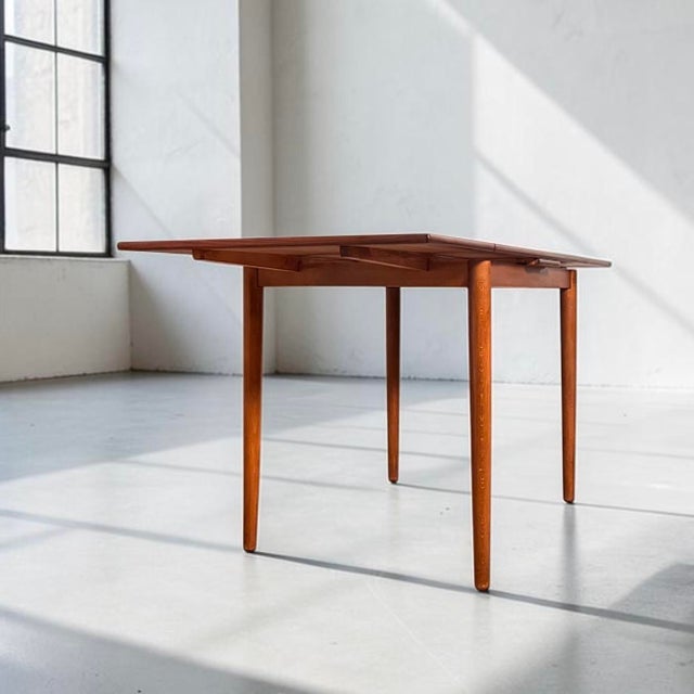 Danish Extendable Teak Dining Table, Denmark, 1960s For Sale - Image 16 of 16