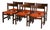 Set of 6 Vintage Hans Wegner Getama Danish Teak Dining Chairs 1960s For Sale