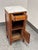 Wood French Art Deco Oak Side Table, Antique For Sale - Image 7 of 12