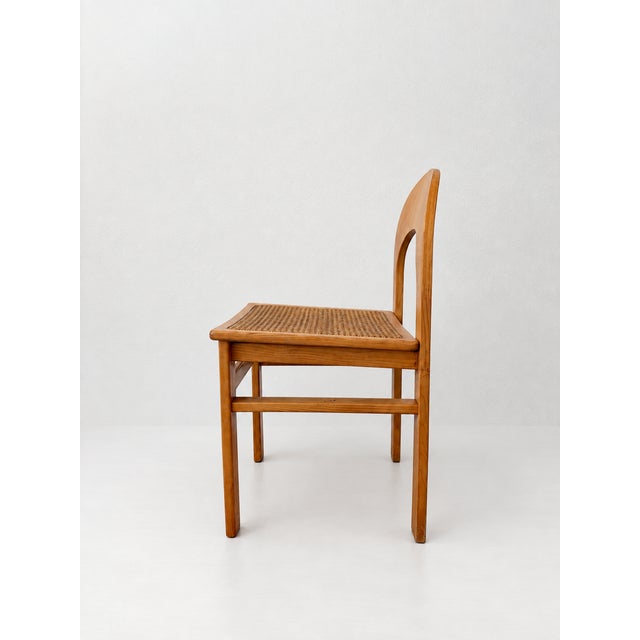 1970s Arcadia Dining Chairs Attributed to A. Caraceni for Tagliabue, Set of 6 For Sale - Image 4 of 11