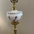 Vintage Brass & Glass Accent Lamp For Sale - Image 4 of 6