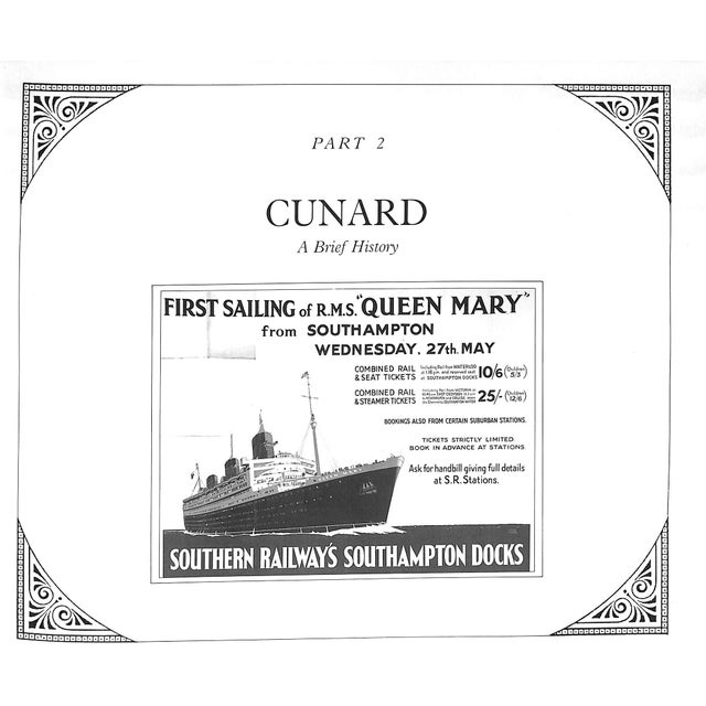 "Ocean Pictures: The Golden Age of Transatlantic Travel 1936 to 1959" 1989 Hunter-Cox, Jane For Sale In New York - Image 6 of 9