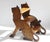 19th Century Victorian Oak Gothic Library Steps with Lion Figures For Sale - Image 6 of 11