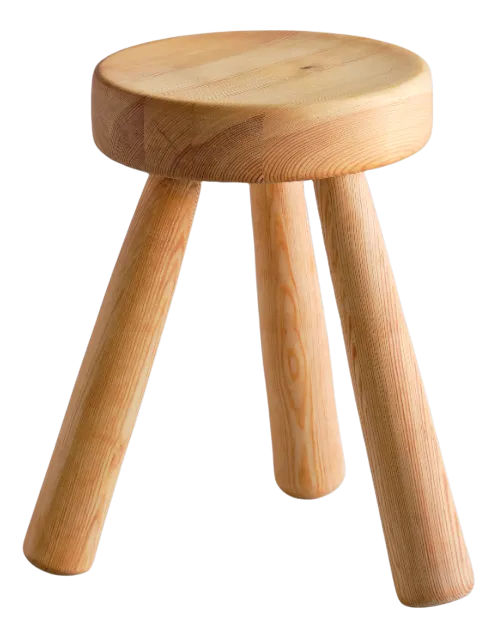 ★幻のスツール★ Ingvar Hildingsson 1970年代 swedish-three-legged-stool-in-