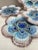 Rare set of 8 Majolica oysters plates and platter signed Marcel Guillot, circa 1950. Very rare color. platter 16.5 inches...