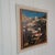 Mid Century Modernist Hillside Village Oil Painting by y.b. Lorenz For Sale - Image 9 of 18