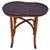 Turn of the century bidet/chamber pot stand with lid by Thonet featuring an elegant, sculptural frame crafted from warm-...