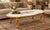 Mid 20th Century Rococo Etched Floral Motif Marble Top Giltwood Coffee Table For Sale - Image 10 of 10