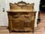 Antique Solid Oak 1800's Sideboard Buffet Cupboard Fancy Carving All Original For Sale - Image 9 of 11
