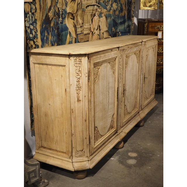 19th Century Bleached Regence Style 3-Door Enfilade From France, Circa 1850 For Sale - Image 14 of 18