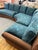 Vladimir Kagan 1980s Large Serpentine Sectional Styled After Vladimir Kagan. Newly Upholstered. For Sale - Image 4 of 9