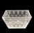 Transparent Tiffany & Co. Woven Basket Weave Square Crystal 4” Dish / Trinket (New Without Box) Vintage 1990s For Sale - Image 8 of 17