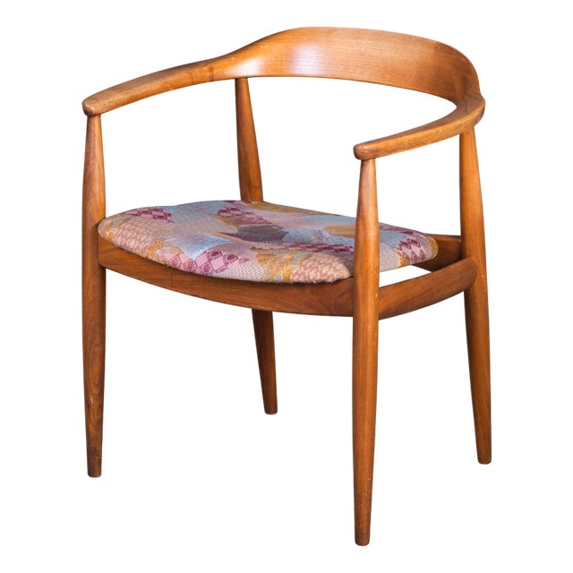 Vintage Danish Armchair by Illum Wikkelsø for Niels Eilersen, 1960s For Sale