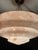 Art Deco Pendant Light in Pink and White Marble Glass, 1930s For Sale - Image 12 of 18