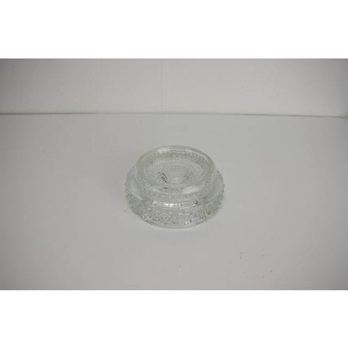 Rare glass ashtray, made in Czechoslovakia, in the 1970's. Made of glass. In original condition, cleaned, few signs of wear.