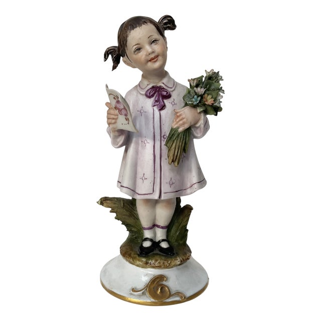 Tyche Tosca Figurine from Capodimonte For Sale