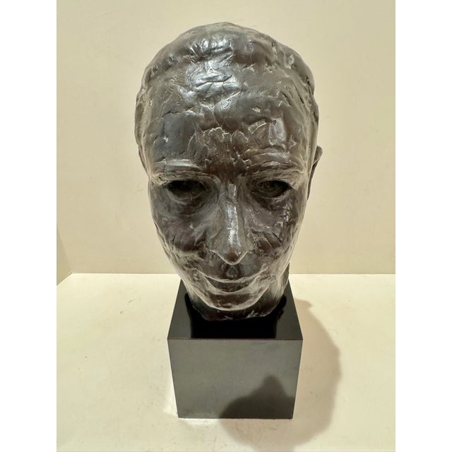 Original Larry Mohr sculpture in Dark Bronze acquired from the artist’s estate. This piece is signed on the left side....