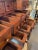 Wood Late 19th Century Antique 18 Drawer Hardwood Table Top Apothecary Cabinet For Sale - Image 7 of 13
