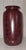 1970s Vintage German Red Marbled Ceramic Vase, 1970s For Sale - Image 5 of 5
