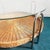 Vintage Coffee Table in Rattan and Chrome with Glass, 1970s For Sale - Image 11 of 12