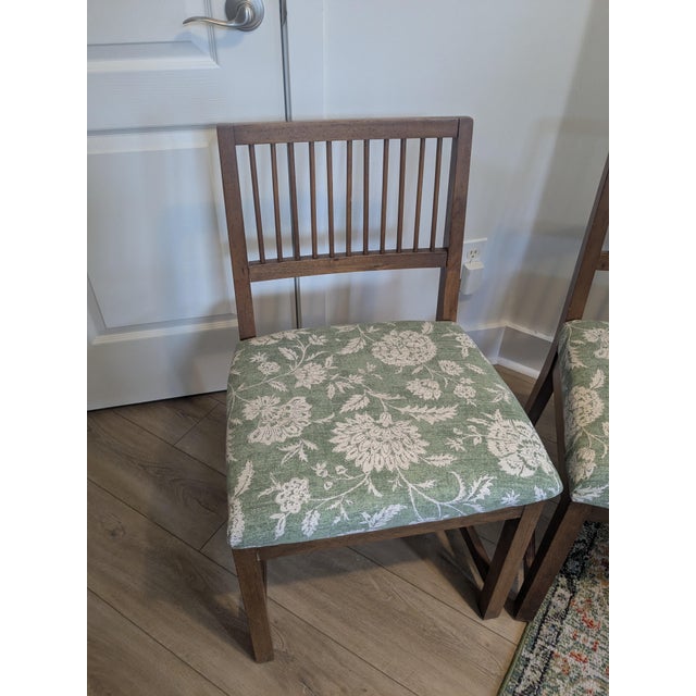 1960s Mid-Century Modern Walnut Dining Chairs For Sale - Image 5 of 9