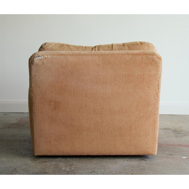 A. Rudin A. Rudin Oversized Lounge Chair for Reupholstery For Sale - Image 4 of 5
