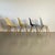 Blue DSW Side Chairs in Parchment, Navy Blue, Light Olive and Light Ochre by Eames for Herman Miller, 1960s, Set of 4 For Sale - Image 8 of 17