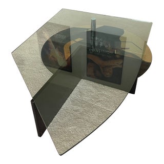 Art Deco Style Glass Table For Sale